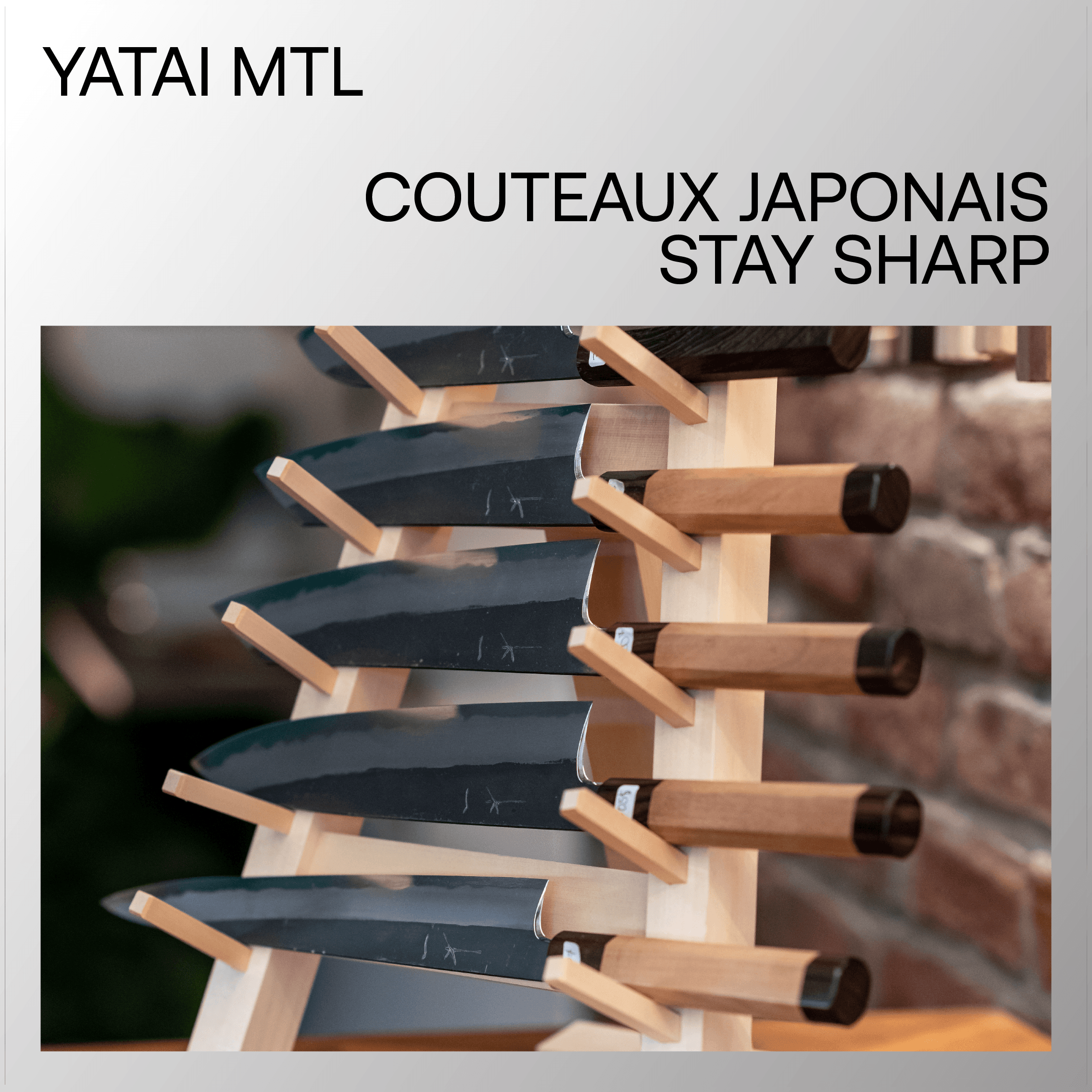 Couteaux japonais Stay Sharp