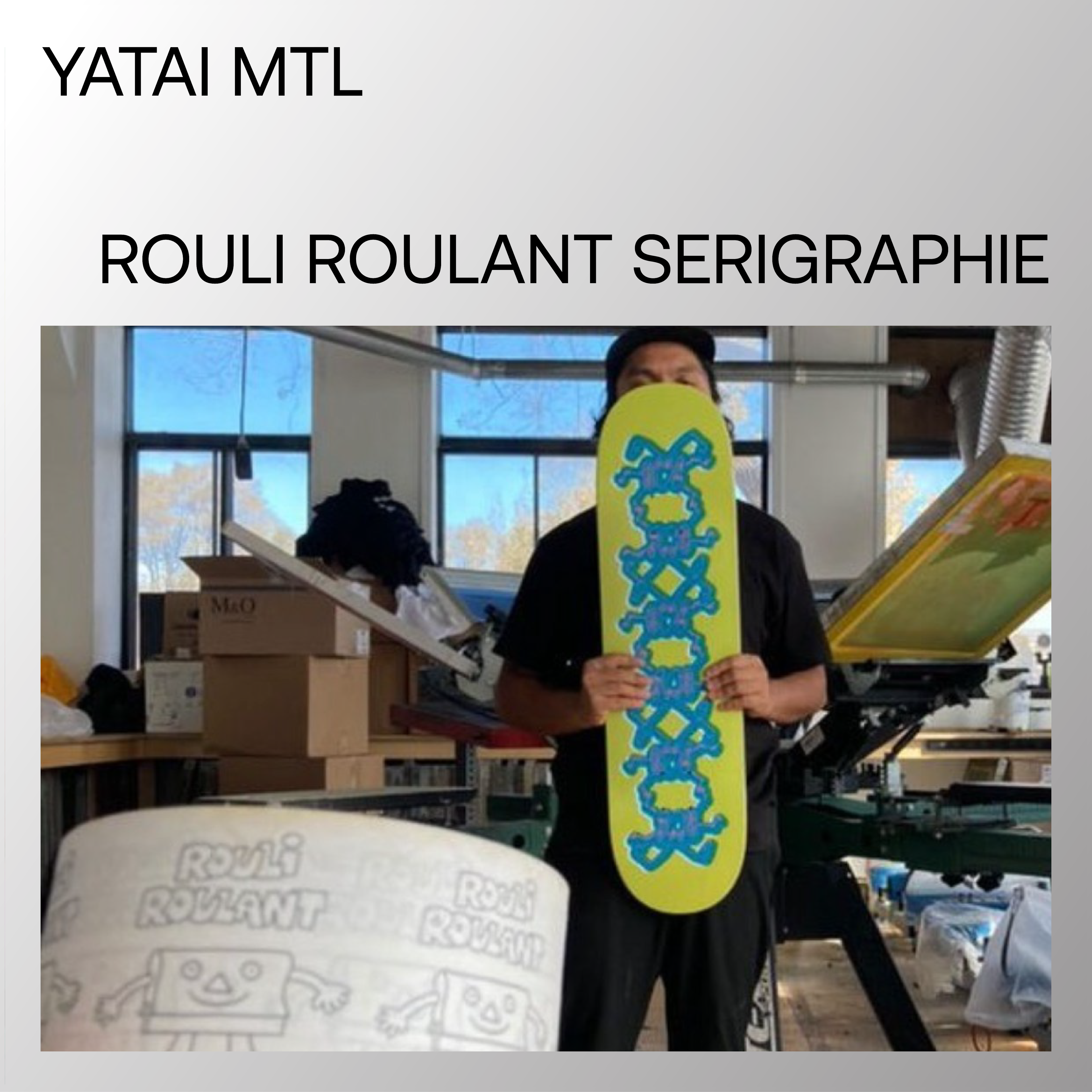  Rouli Roulant Serigraphie